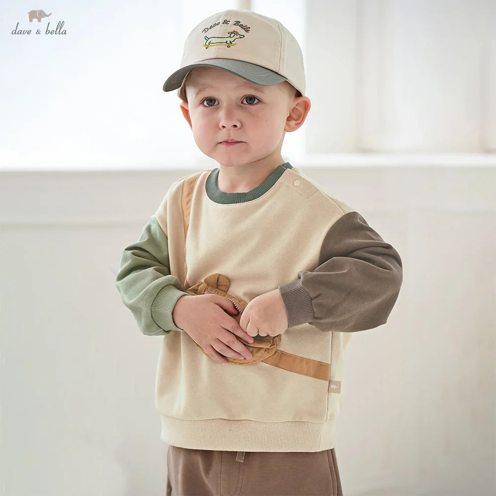 Toddler Kids Unisex Hoodie Sweatshirt – Casual Long Sleeve Pullover for Baby Boys & Girls | Fall Outdoor Top