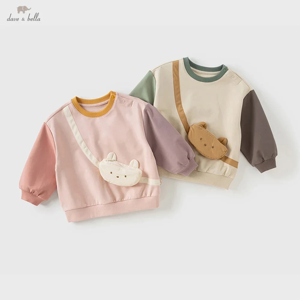 Toddler Kids Unisex Hoodie Sweatshirt – Casual Long Sleeve Pullover for Baby Boys & Girls | Fall Outdoor Top